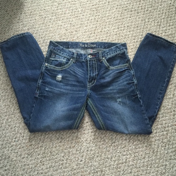 Axe & Crown slim fit Jeans, size 30w x 30L - Picture 1 of 8
